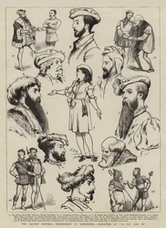The Calvert Memorial Performance at Manchester, Characters in As You Like It